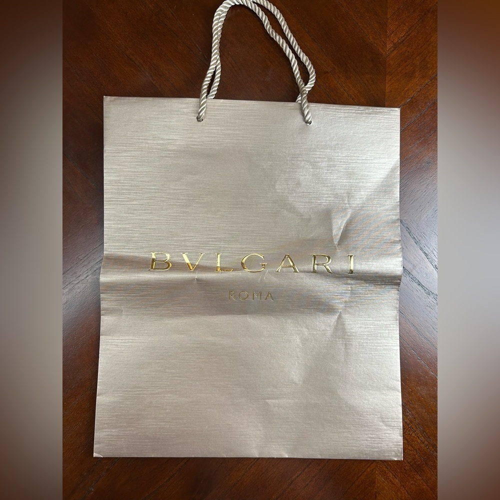 Bulgari Elegant color Gold and Silver Bag